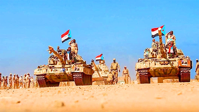 رضا أمريكي عن تحركات القوات الجنوبية في حضرموت والمهرة